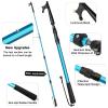 SAN LIKE Telescopic Boat Hook - Floating,Durable,Rust-Resistant with Luminous Bead,Blue Push Pole for Docking Extends from 2.58Ft to 6.66Ft view 3