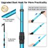 SAN LIKE Telescopic Boat Hook - Floating,Durable,Rust-Resistant with Luminous Bead,Blue Push Pole for Docking Extends from 2.58Ft to 6.66Ft view 4