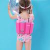 Lemandii One-Piece Children Buoyancy Swimsuit Swim Vest Detachable Float Swimwear, Perfect for Kids or Baby Learn to Swimming (Zebra Pattern, S) view 2