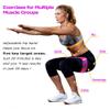 Adjustable Booty Resistance Workout Hip Exercise Bands | Fitness Exercise Loop Circle for Legs,Butt,Glutes and Thighs Training view 4