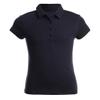 Chaps Girls' School Uniform Sensory-Friendly Short Sleeve Solid Polo, Navy, XX-Small (4/5) view 1