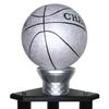 TrophySmack Black Basketball Trophy - Customizable Fantasy Basketball Trophy with Free Engraving, 26 Inch Tall (Black) view 3