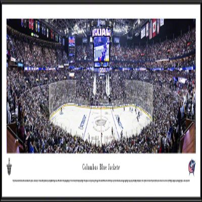 Columbus Blue Jackets - 40.25x13.75-inch Standard Framed Picture by Blakeway Panoramas