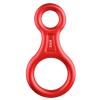 TRIWONDER 35KN Aluminum Climb Figure 8 Descender Rigging Plate Rappel Gear Downhill Equipment Heavy Duty (Red) view 1