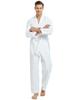 TopTie V-Neck Taekwondo Uniform for Kids Adults, TKD Dobok Uniform Martial Arts Uniform with Belt-White Trim-Size 0 view 2