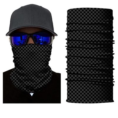 UNbrand Face Scarf Neck Gaiter Tube UV Headwear Bandana Balaclava Headband for Motorcycling Cycling Hiking Fishing Hunting (Carbon Fiber)