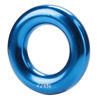 Alomejor Climb Ring O Ring Tension Rappel Ring Duralbe Aluminum Alloy Hammock Ring(Blue)