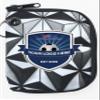Sportwaves Player Pass Pouch - Custom Soccer Tournament Coaches Gift (Black and White Triangles, 1) view 1