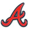 FANMATS 26501 Atlanta Braves 3D Color Metal Emblem, Diecut Team Logo Auto Emblem view 1
