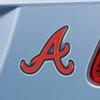 FANMATS 26501 Atlanta Braves 3D Color Metal Emblem, Diecut Team Logo Auto Emblem view 2