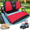 10L0L Golf Cart Seat Covers Universal for Yamaha G29 Drive2 Club Car DS Precedent Tempo Standard Front Seats, Breathable Mesh Bench Seat Cover, No Drilling Seat Cushion - All-Season Comfort view 1