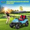 10L0L Golf Cart Seat Covers Universal for Yamaha G29 Drive2 Club Car DS Precedent Tempo Standard Front Seats, Breathable Mesh Bench Seat Cover, No Drilling Seat Cushion - All-Season Comfort view 2