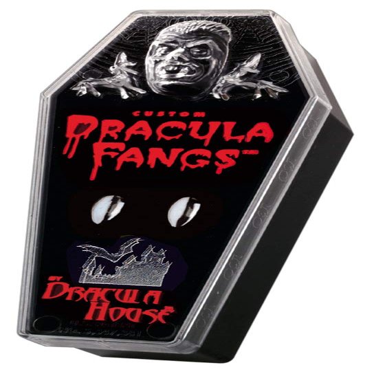 Morris Costumes Chrome Plated Dracula Fangs