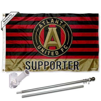 Atlanta United Football Club Supporter Flag Pole and Bracket Set