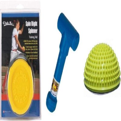 Spin Right Spinner + Power POD + Ernie Parker's Wrist Snapper Fastpitch Softball Pitching Training Aids Equipment Gear