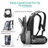 Mothybot Hydration Pack, Insulated Hydration Backpack with 2L BPA Free Water Bladder and Storage, Hiking Backpack for Men, Women, Kids for Running, Cycling, Camping - Keep Liquid Cool up to 5 Hours view 2
