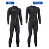 Ultra Stretch 3mm Neoprene Wetsuit, Front Zip Full Body Diving Suit, one Piece for Men & Women-Snorkeling, Scuba Diving Swimming, Surfing view 3