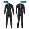 Ultra Stretch 3mm Neoprene Wetsuit, Front Zip Full Body Diving Suit, one Piece for Men & Women-Snorkeling, Scuba Diving Swimming, Surfing view 4