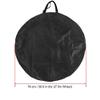 Alomejor Wheel Bag Cycling Soft Nylon Wheel Carry Bag Carrier Wheel Bag Black for Mountain Road Bike(29in) view 4