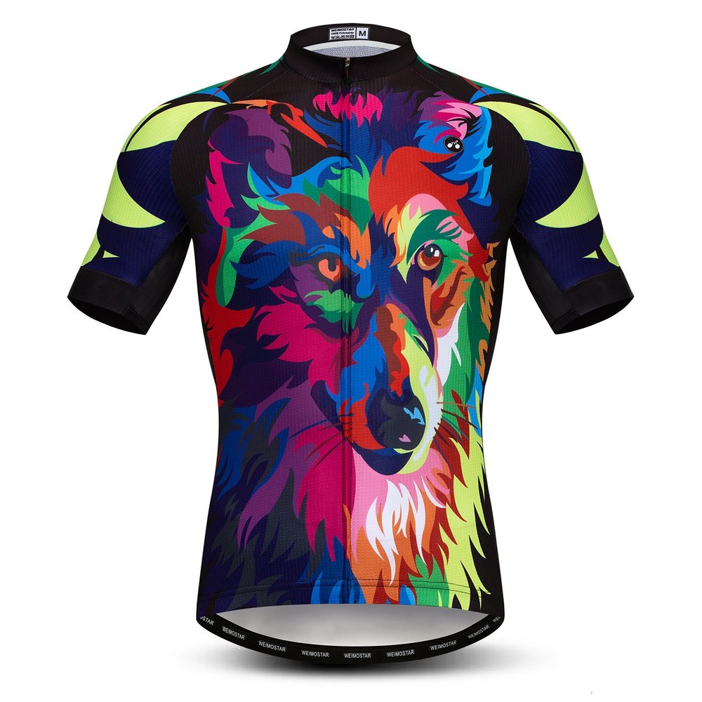 JPOJPO Men's Cycling Jersey,Bike Short Sleeve,Mountain Riding Shirt, Comfortable Quick Dry