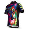 JPOJPO Men's Cycling Jersey,Bike Short Sleeve,Mountain Riding Shirt, Comfortable Quick Dry view 2