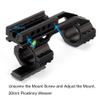 ohhunt 1 inch 30mm Scope Mount Cantilever Scope Mount Compatible with 11mm Dovetail and Picatinny view 2