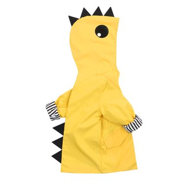CM C&M WODRO Toddler Baby Boy Girl Duck Rain Jacket Cute Cartoon Yellow Raincoat Hoodie Kids Coat Fall Winter School Outfit (Yellow #2, 90 (2T))