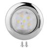 Aramox Boat LED Dome Light, 6 LED Navigation Light Lamp 12V DC Stainless Steel White For Marine Boat view 1