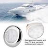 Aramox Boat LED Dome Light, 6 LED Navigation Light Lamp 12V DC Stainless Steel White For Marine Boat view 2