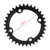 Alomejor Chain Ring Single Chainring 32T 34T 36T 38T 104 BCD Narrow Wide Chainrings for Bicycle Road Mountain BMX Fixie Track Fixed(32T-Black) view 2