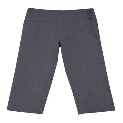 Bienzoe Girls School Uniform Pant: Kids Adjustable Waist Durable Straight Leg Dress Trouser Grey 6X