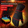 Spring Rechargeable Electric Heated Gloves,Touchscreen Waterproof Cold Weather Thermal Heated Gloves,Hand Warmer Gloves for Hunting Fishing Skiing Camping Cycling view 3
