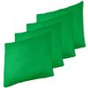 Backyard Champs 16oz Green Authentic Cornhole 4pk Bean Bag Set view 1