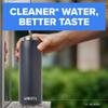 Brita Stainless Steel Premium Filtering Water Bottle, BPA-Free, Reusable, Insulated, Replaces 300 Plastic Water Bottles, Filter Lasts 2 Months or 40 Gallons, Includes 1 Filter, Carbon - 20 oz view 3