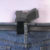 IWB Concealed Holster fits FN FNP-45 Tactical with 5.3" Barrel with Crimson Trace Rail Master view 2