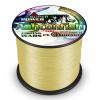 Ashconfish Braided Fishing Line- 4 Strands Super Strong PE Fishing Wire Heavy Tensile for Saltwater & Freshwater Fishing -Abrasion Resistant - Zero Stretch- 100M/109Yds 6LB Yellow view 1