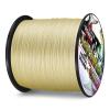 Ashconfish Braided Fishing Line- 4 Strands Super Strong PE Fishing Wire Heavy Tensile for Saltwater & Freshwater Fishing -Abrasion Resistant - Zero Stretch- 100M/109Yds 6LB Yellow view 3