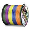 Ashconfish Braided Fishing Line- 4 Strands Super Strong PE Fishing Wire Heavy Tensile for Saltwater & Freshwater Fishing -Abrasion Resistant - Zero Stretch- 100M/109Yds 8LB Multi Color view 3