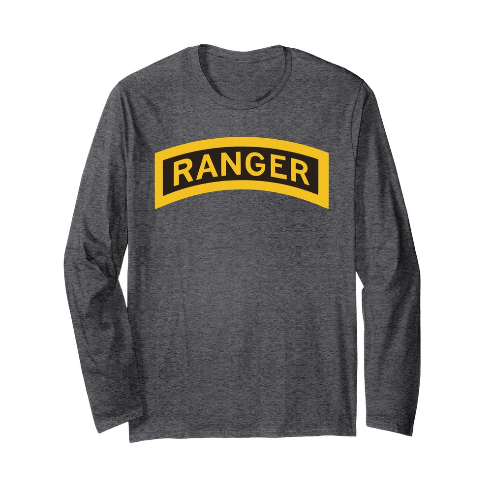 Army Ranger Shirt -14 inch Ranger Tab Shirt - Long sleeve