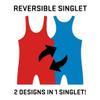 TRI-TITANS Merica Full Color Reversible Wrestling Singlet (Adult XS: 100lbs-125lbs) view 2