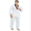 TOPTIE V-Neck Taekwondo Uniform for Kids Adults, TKD Dobok Martial Art view 3