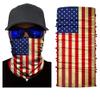 UNbrand USA Flag Face Scarf Breathable Seamless Neck Gaiter Tube Balaclava UV Headwear for Motorcycling Hiking Fishing view 1