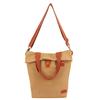 TOURBON Canvas Waterproof Bike Bicycle Rear Pannier Bag Women's Tote Shoulder Bag view 1