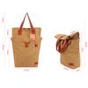 TOURBON Canvas Waterproof Bike Bicycle Rear Pannier Bag Women's Tote Shoulder Bag view 4