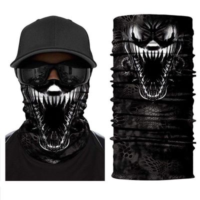 UNbrand Camo Face Scarf Seamless Neck Gaiter Tube Balaclava Headwear for Motorcycling Hiking Fishing