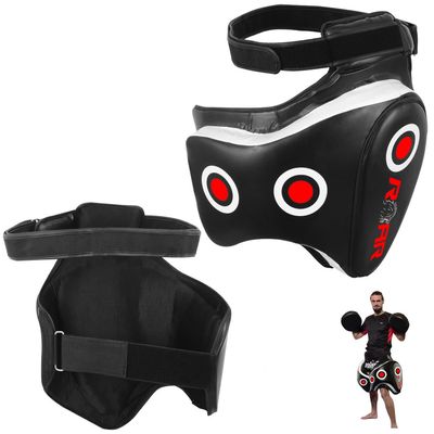 Roar Muay Thai Kickboxing Belly Pad & Thigh Guard Set Training Body Protector (Only Thigh Pads)