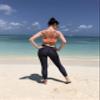 Deadlift Inc. High Waist Out Pocket Yoga Pants Tummy Control Workout Yoga Pants - Stretch Yoga Leggings (SM) Black view 2