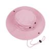 Bucket Hat Hiking Fishing Wide Brim UV Sun Protection Safari Unisex Boonie (Pink, Large/X-Large) view 2