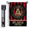 Atlanta United FC Stripes Garden Flag with Stand Pole Holder view 1