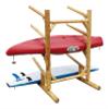 5 -Place One-Sided Kayak & SUP Log Racks, Paddle Boat Storage Rack, Kayak Rack, Surfboard Stand, SUP Storage Racks, Paddle Board Storages, Paddles for Kayaks - Natural